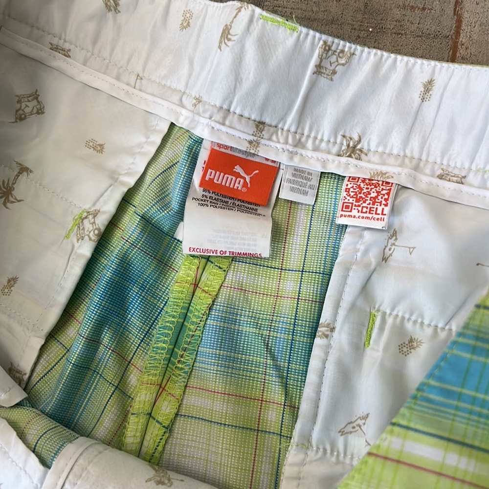 2 Men’s Golf Shorts Bundle of 2 Pairs PUMA & PRO TOUR Preloved Size 38 - Picture 6 of 10
